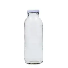 GENERICO - Botella De Vidrio 300cc - Pack 48 Unidades Con Tapa Incluida