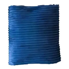 CRUSEC - Manta Gruesa Frazada Polar Suave Ropa Cama 150 X 200 Azul