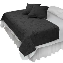 MALLORCA - Piecera Con Fundas Victoriana Black Reversible