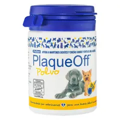 GENERICO - PlaqueOff Polvo Removedor de Sarro para Perros, 40Grs