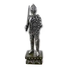 GENERICO - Caballero Armadura Medieval Decorativa Metal - S4128