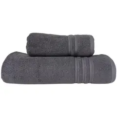 MALLORCA - Juego de Toallas de Baño Grecco Grafito