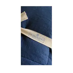 PUROLINO - Cubrecama 2 Plazas Azul Marino