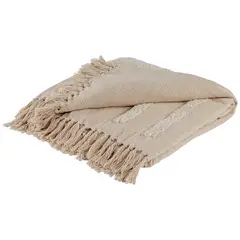 LIV INTERIOR - Colcha algodón orgánico 2 plazas 250x260 cm