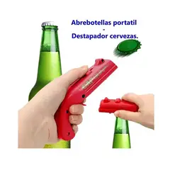 FELIZ - Lanzador Destapador Botellas divertido lanza tapas