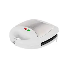 THOMAS - Sandwichera Wafflera Panini 750W Blanca TH-965