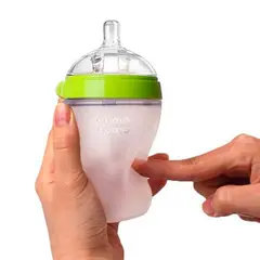 COMOTOMO - Mamadera 250 ml Verde