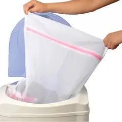 GENERICO - Bolsas malla lavandería para lavar ropa tamaño m 30cm x 40cm