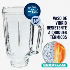 OSTER - Vaso vidrio Boroclass® 1.25 lt licuadoras Oster®