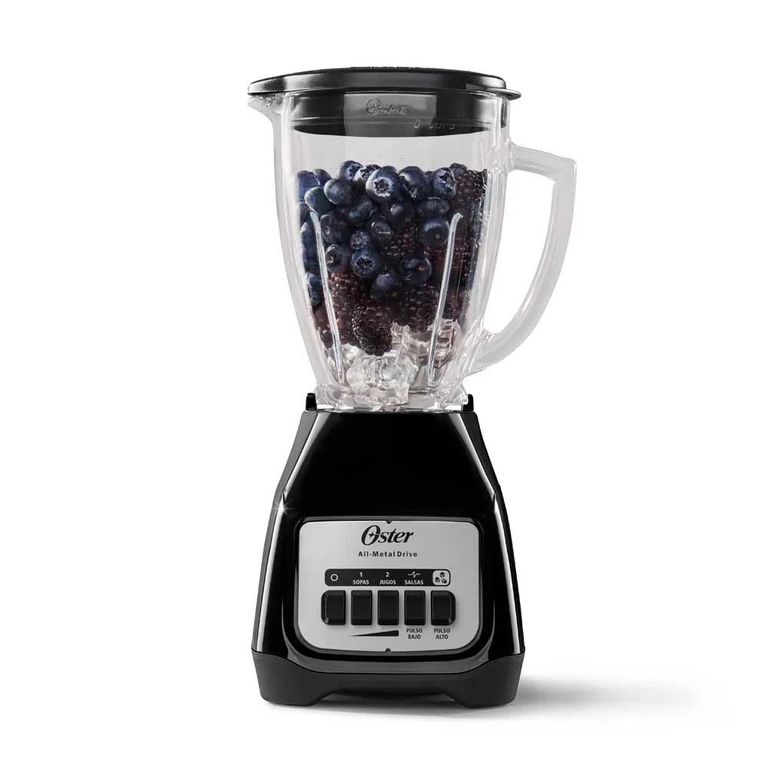 Licuadora 2 velocidades + pulso vaso vidrio BLSTKAGBPB