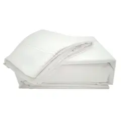 3ANGELI - Sabanas Lujo Serie 1800 1,5 Plazas Blanca