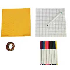 SEIGARD - Geoplano Creativo KIT713 Color Variado