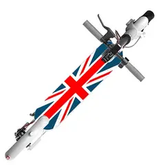 GENERICO - Lija Plataforma Scooter Xiaomi M365Pro y Otros Bandera