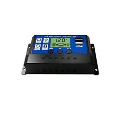 ESHOPANGIE - Regulador De Carga Solar Digital 12v 24v 40a 2usb