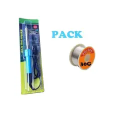 ESHOPANGIE - Pack Cautín Eléctrico Tipo Lápiz Para Soldar 80w soldadura