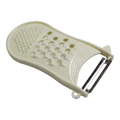 CASASUNCO - PELADOR CON RALLADOR GRUESO Y FINO BLANCO