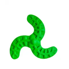 OEM - Frisbee Lanzador de Perro De goma Verde Interactivo