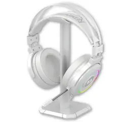 REDRAGON - Audifonos USB Lamia White Audio 7.1 Con Soporte