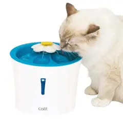 CATIT - Fuente Bebedera Flor Led Para Gato 3Lts