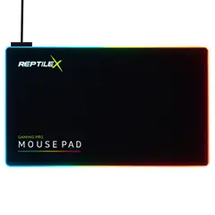 REPTILEX - Mouse Pad Gamer con IluminaciónRgb 250X350X4mm Rx0023