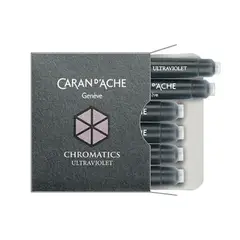 CARAN D'ACHE - Cartucho de Tinta Caran d Ache Ultravioleta 6 Unidades