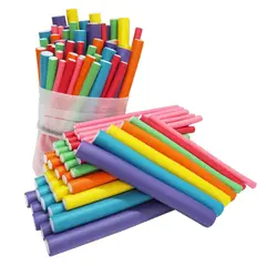 GENERICO - Set 10 Tubos Rizadores Para Ondular Cabello, Flexibles Pelo Numero 2