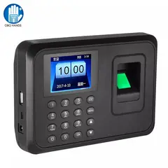 GENERICO - Reloj Control de Asistencia por Huella Dactilar Biométrico