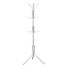IMPORTCLICK - Colgador Perchero Metálico Trípode Blanco 165cm x 42cm