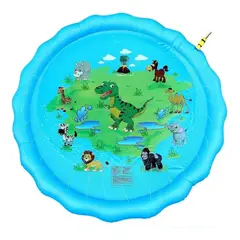 IMPORTCLICK - Piscina Alfombra Infantil Regadera De Agua 150 CM Azul