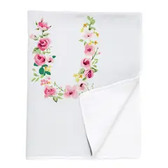 TUYO PRINT - Manta Polar Letras Vintage U