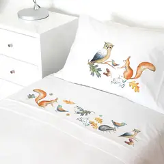 TUYO PRINT - Juego Sábanas Transición Forest -