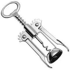 MUNDIAL - Sacacorchos Manual Acero Inoxidable HERCULES