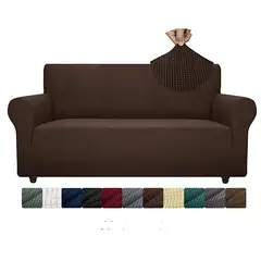 GENERICO - Cubre Sofa de 4 CUERPOS elasticada CUADRILLE
