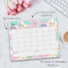FATI - Planificador mensual Ama 18 meses no fechados