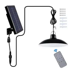 GENERICO - Lampara Solar Colgante con Control