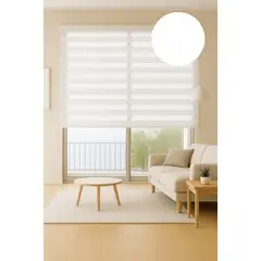 CLEMS CORTINAS - Cortina Roller Duo 150X160 Perla