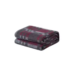 CHANTILLY - Frazada Térmica Jacquard 2 Plazas Burdeos