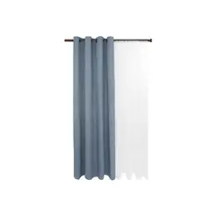 CHANTILLY - Set Blackout 6P Termico Lino 140X220 Azulino
