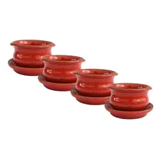 MESTIZA - Set de Cacerolas Rojo Fuego