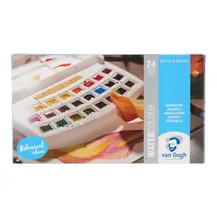 VAN GOGH - Acuarela en Pastillas Set 24 Tonos Botánicos