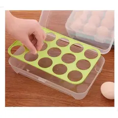 OEM - Organizador De Huevos, Caja Para 15 Unidades Huevera