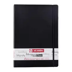 ART CREATION - Libreta Negra Puntos 21x30cm