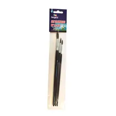 SEIGARD - Set De 3 Pinceles N°2, 4 y 8 Pony SEG859 Color Variado