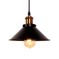 GENERICO - Lampara Colgante Vintage Tipo Campana
