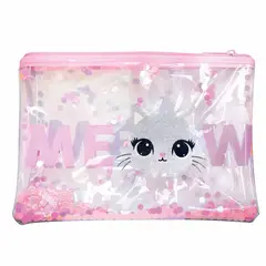 LAVORO - Cosmetiquero Diseño Perlas Y Glitter 24x17 cm