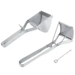 GENERICO - Prensa Papa Verduras Y Frutas Moledor Exprimidor Acero Inox