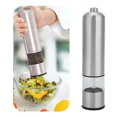 GENERICO - Molinillo Molino Moledor Eléctrico Pimienta Sal Especias