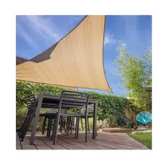 FELIZ - Malla Sombra Triangular Protector Casa Y Jardin
