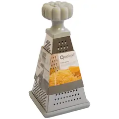 KITCHENWARE - RALLADOR DE 4 CARAS GRIS