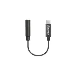 BOYA - BY-K6 Cable adaptador USB-C macho - TRS hembra para osmo pocket